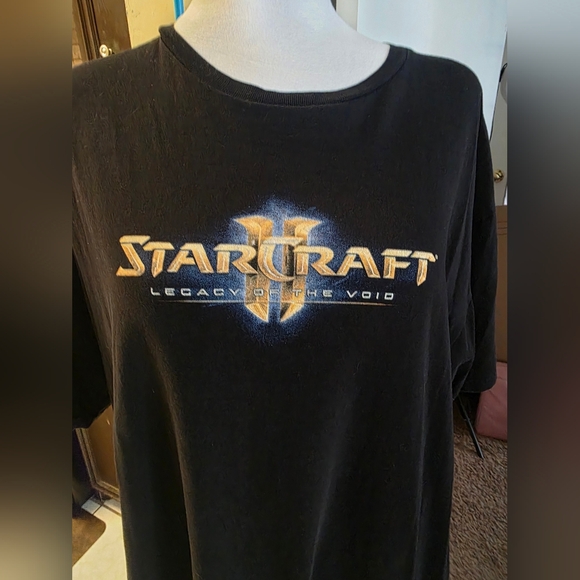 Blizzard Other - ** SOLD **  Vintage StarCraft Legacy of the Void Black T-Shirt, Size XL